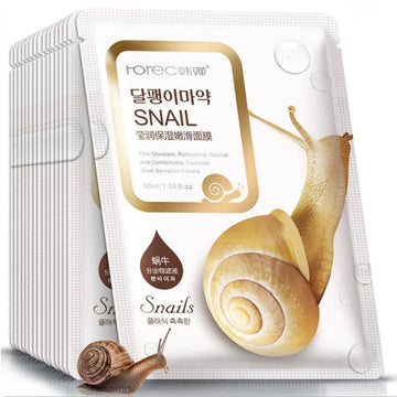 Snail Face Mask Moisturizing Facial Mask