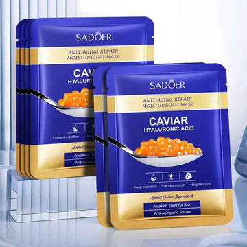 Caviar Hyaluronic Acid Moisturizing Facial Masks