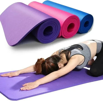 4-10MM Thick Yoga Mat Anti-skid Sports Fitness Mat