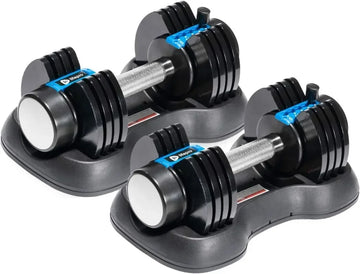 6 in 1 Weight Compact Quick Adjustable Dumbbells set