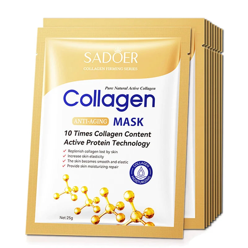 Snail Collagen Face Mask skincare Moisturizing & Brightening