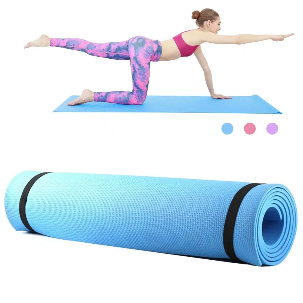 4-10MM Thick Yoga Mat Anti-skid Sports Fitness Mat